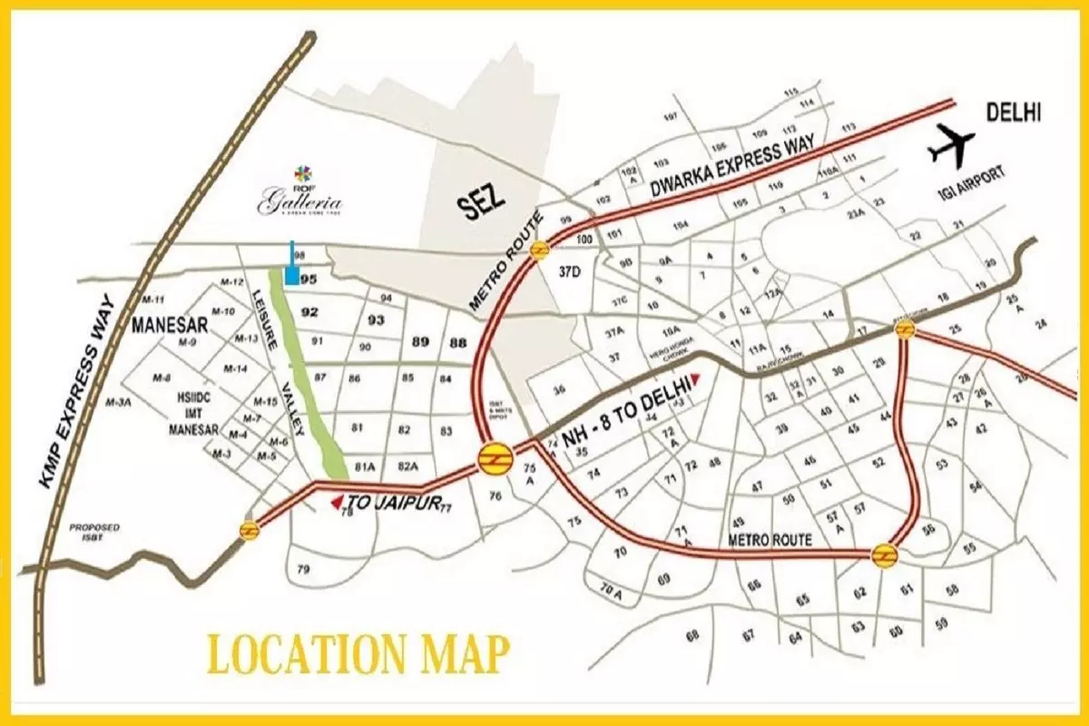 Rof Galleria 95 location map